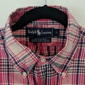 Ralph Lauren Madras Button Down